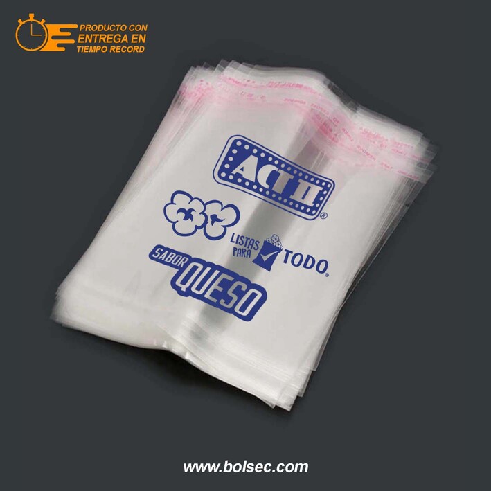 bolsas de celofán personalizadas