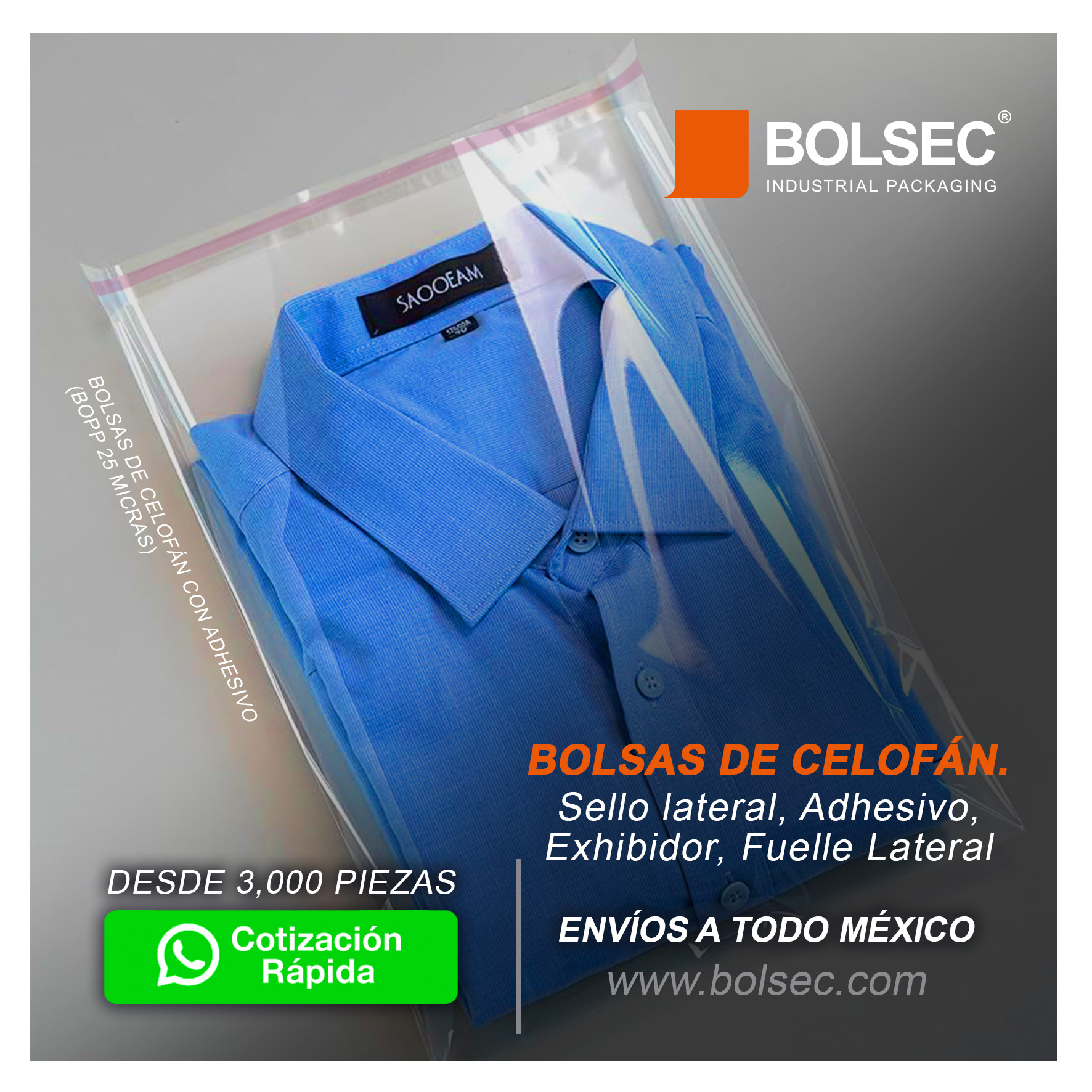 venta de bolsas de polipropileno en mexico